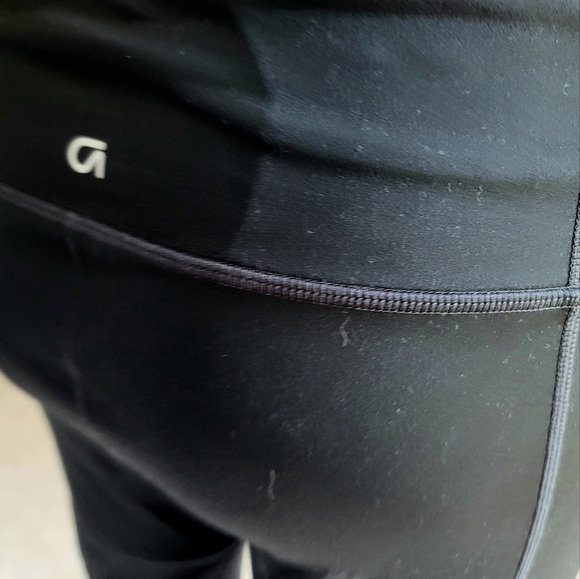 GapFit Blackout Technology Black Leggings Size M - Picture 5 of 7
